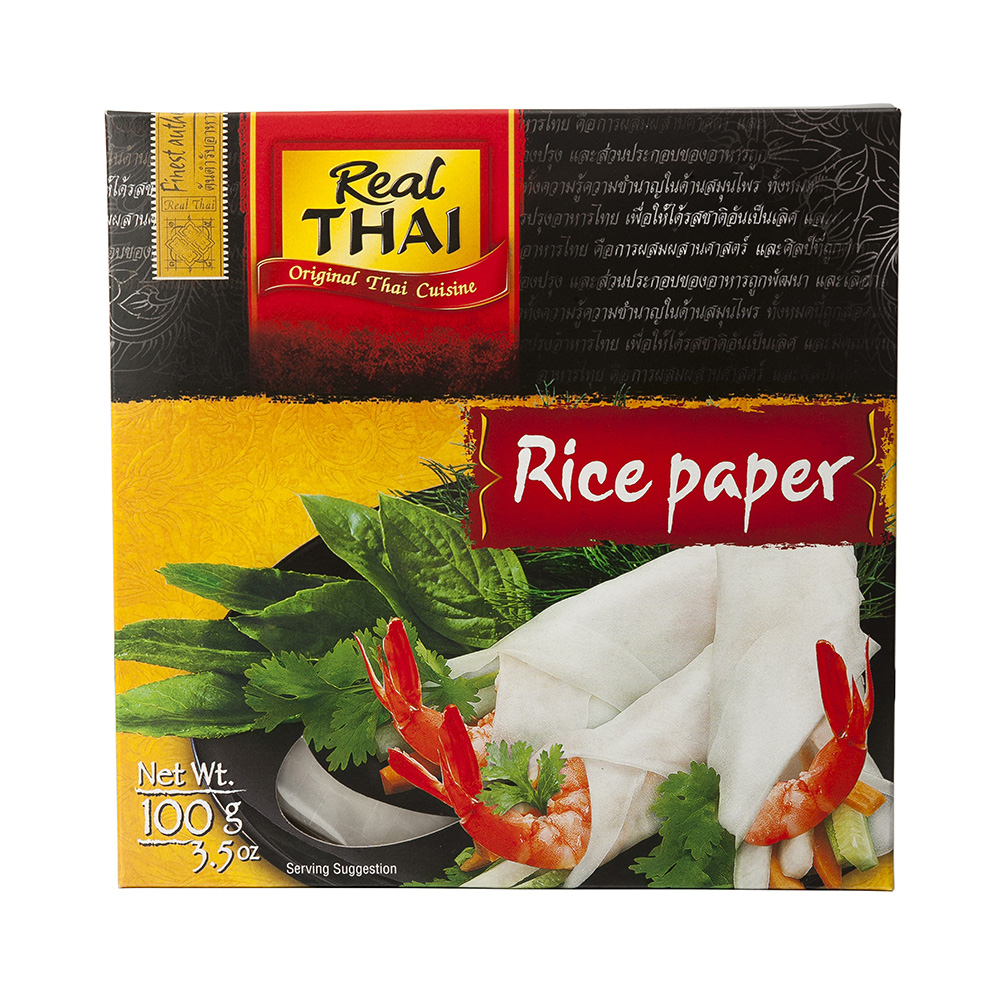 Бумага рисовая, 16 см Real Thai 100 г