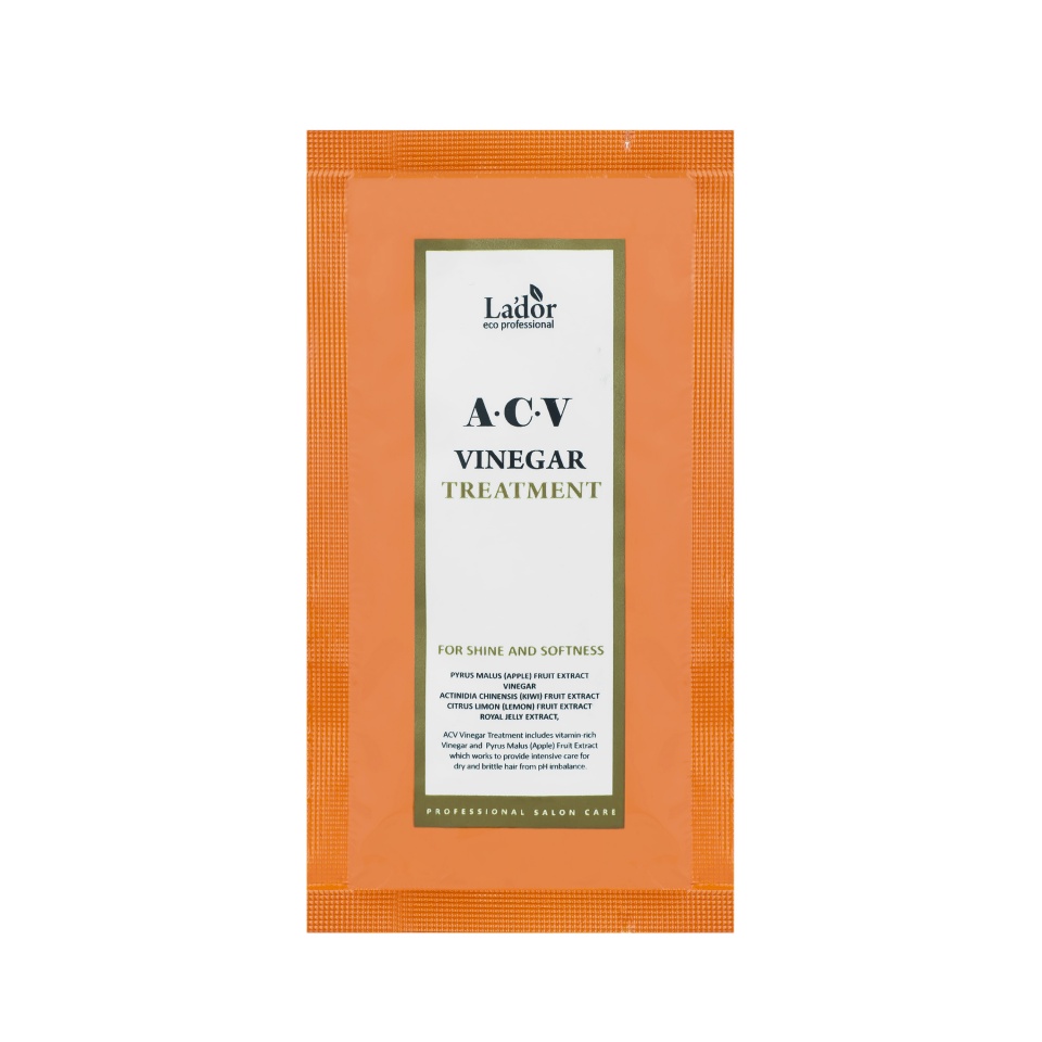 La'dor Маска для волос с яблочным уксусом ACV VINEGAR TREATMENT (POUCH) 10ml