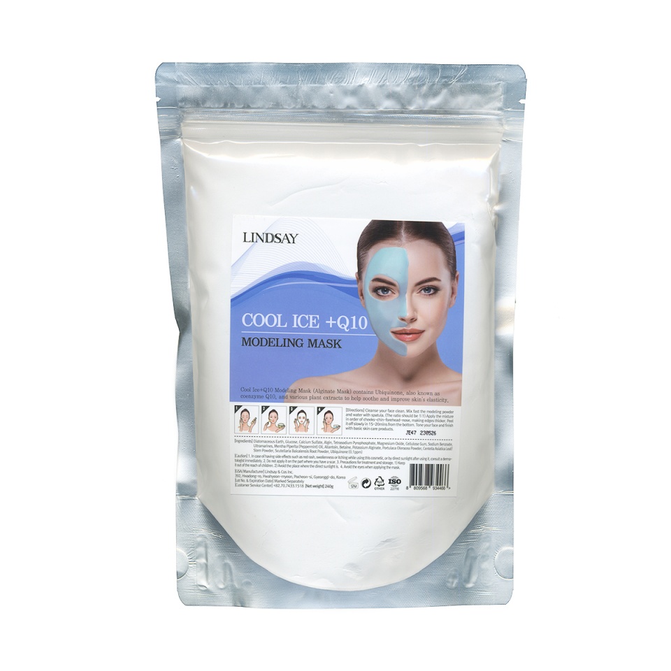 Lindsay Cool Ice+Q10 Modeling Mask Альгинатная маска c коэнзимом