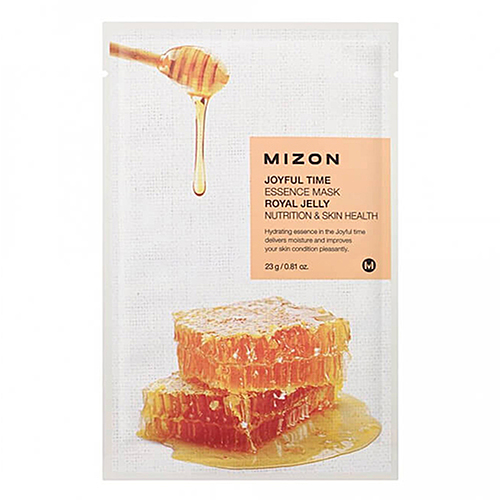 MIZON Joyful Time Essence Mask Royal Jelly Тканевая маска для лица с экстрактом маточного молочка