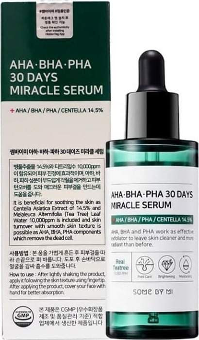 Some By Mi Сыворотка для лица - AHA-BHA-PHA 30 days miracle serum, 50мл