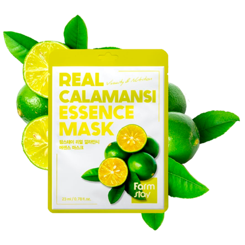 FarmStay Маска тканевая для лица с экстрактом каламанси - Real calamansi essence mask, 23мл