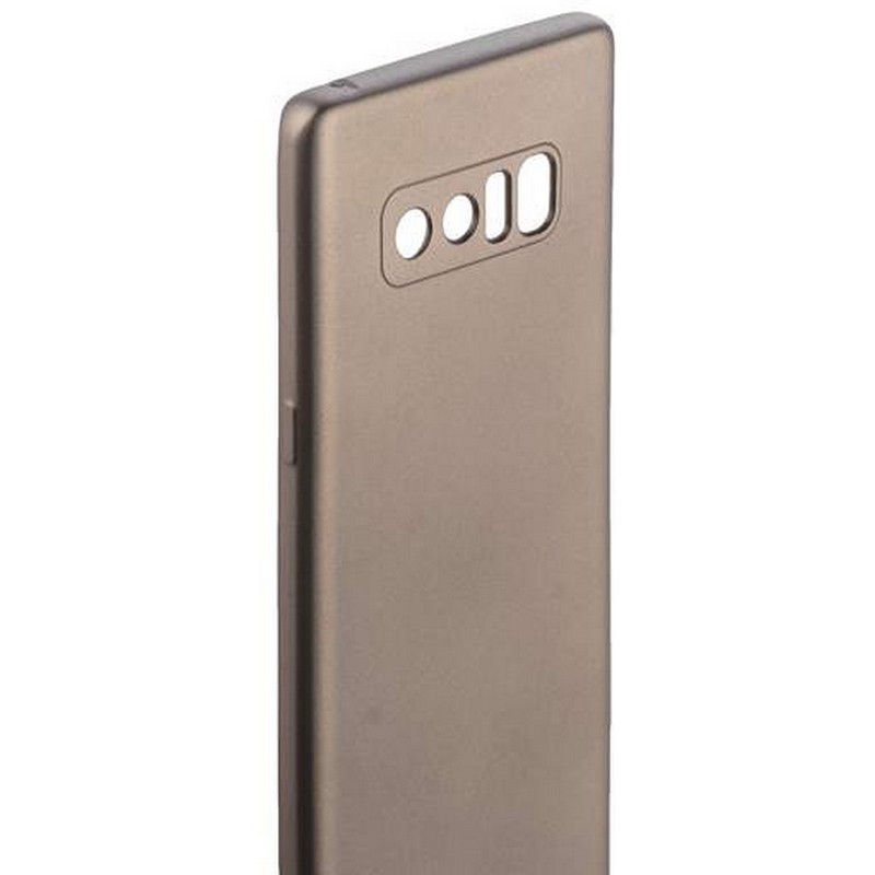 Чехол-накладка силиконовый J-case Delicate Series Matt 0.5mm для Samsung Galaxy Note 8 (N950) Графитовый