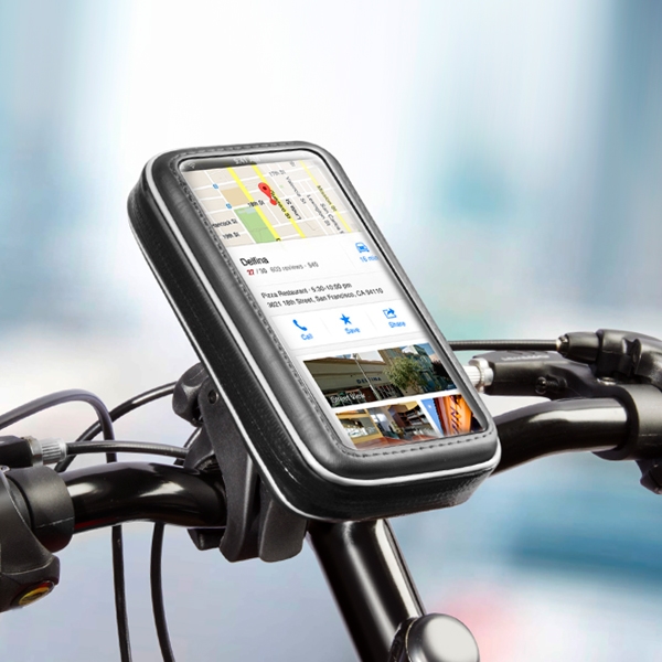 Веломотодержатель Deppa Crab Bike M D-55118 (для смартфонов и GPS 3.5"-4.7") крепление на руль Графитовый