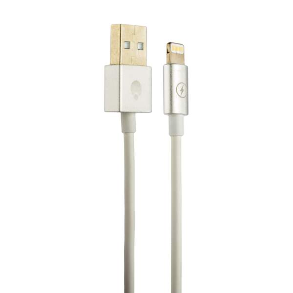 USB дата-кабель COTECi R4 Lightning MFI CS2121-TS (1.2 м) Серебристый