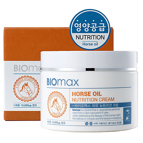 BioMax Крем питательный с лошадиным маслом - Horse oil nutrition cream, 100мл