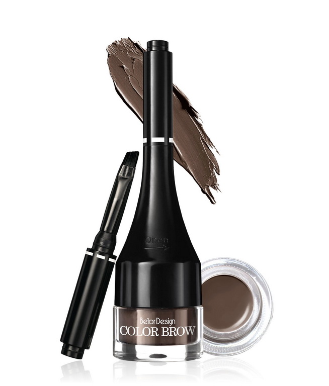 Подводка для бровей  Color Brow  тон 4 темно-коричневый