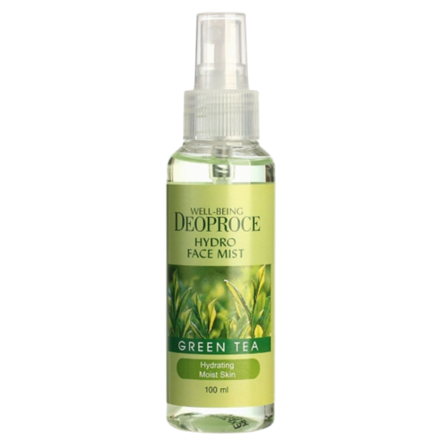 Deoproce Мист с экстрактом зеленого чая - Well-being hydro face mist green tea, 100мл