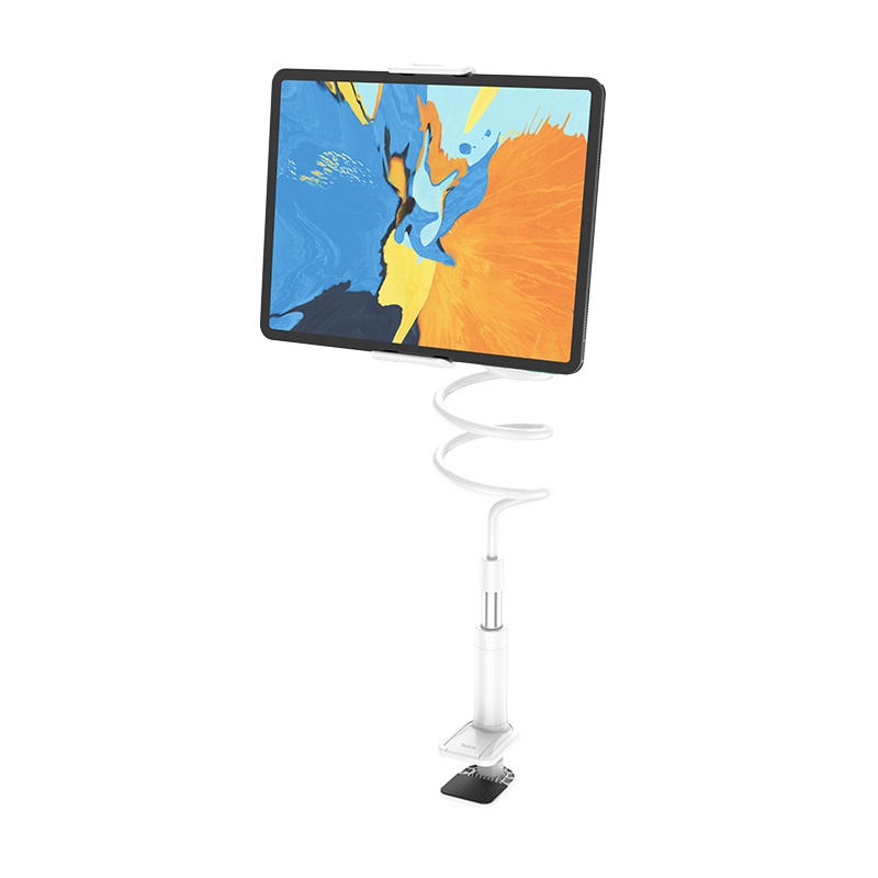 Автомобильный&офисный держатель Hoco Balu Tablet PC Stand (PH24) для смартфонов и планшетов (4.0"-10.5"/122mm-200mm) Белый