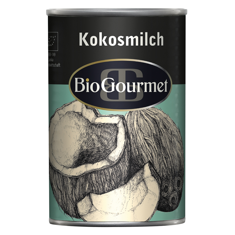 Кокосовое молоко BioGourmet, 400 мл