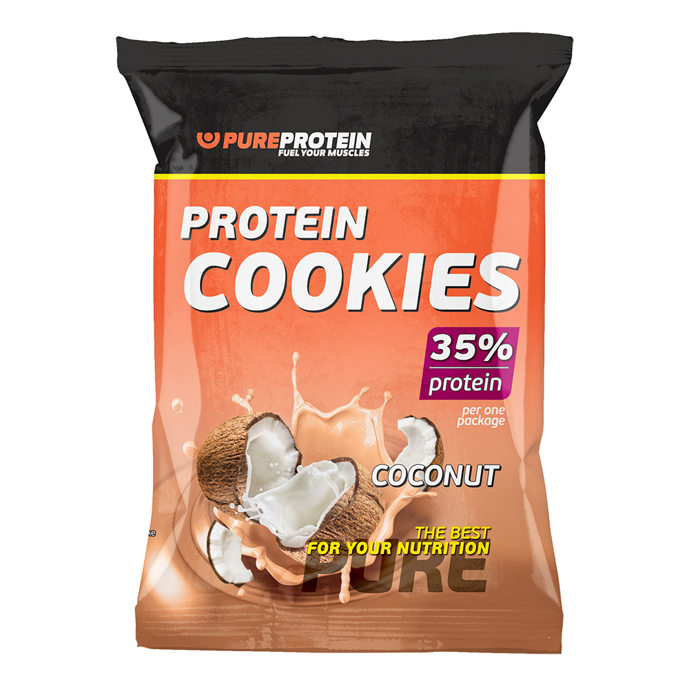 Печенье "Кокос", высокобелковое Pure Protein 80 г