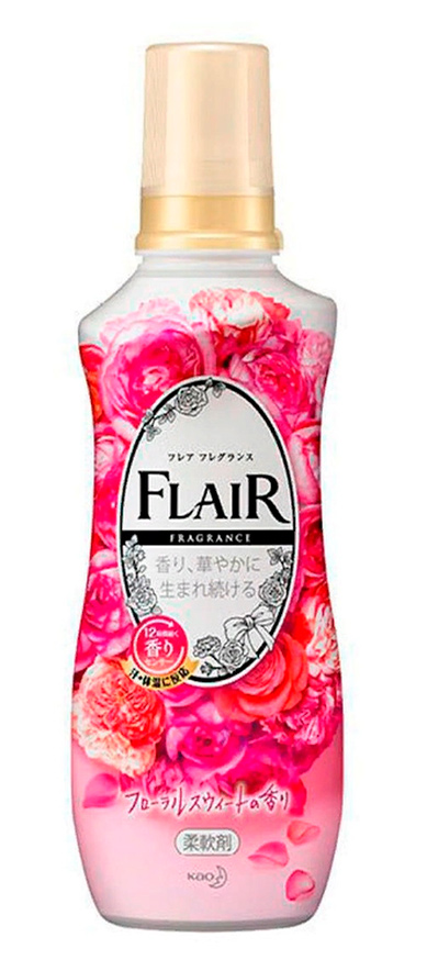 KAO Кондиционер для белья с цветочно-фруктовым ароматом - Flair fragrance floral, 540мл