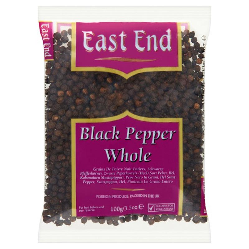 EASTMADE SPICES BLACK PEPPER WHOLE Перец чёрный, горошек 50г