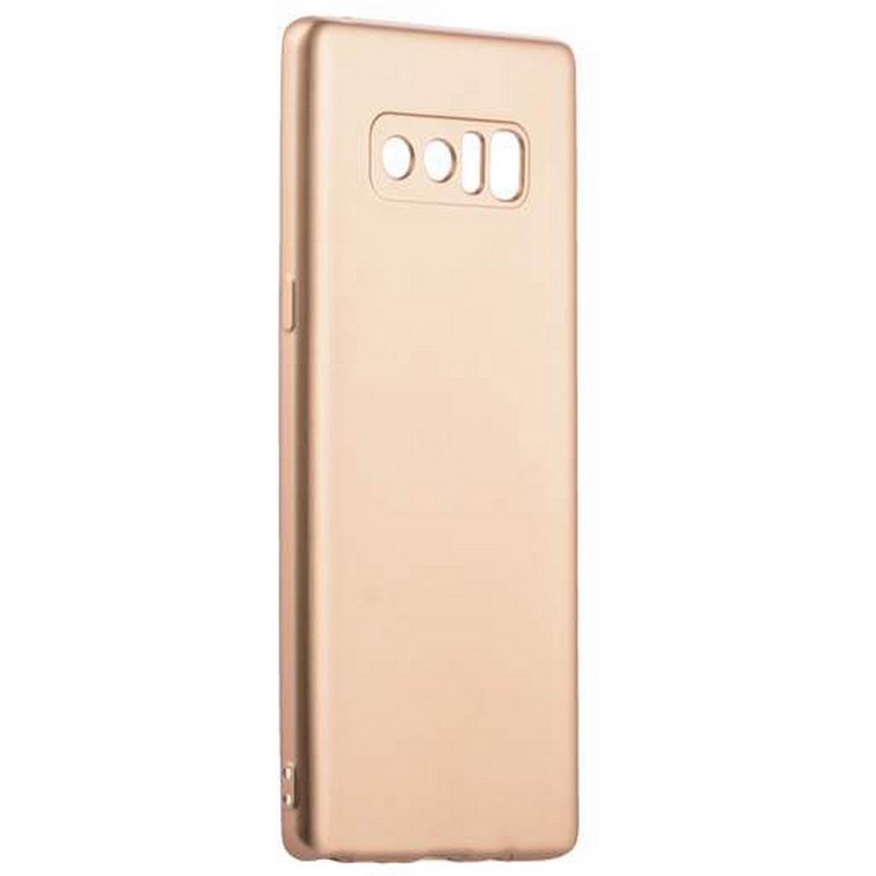 Чехол-накладка силиконовый J-case Delicate Series Matt 0.5mm для Samsung Galaxy Note 8 (N950) Золотистый