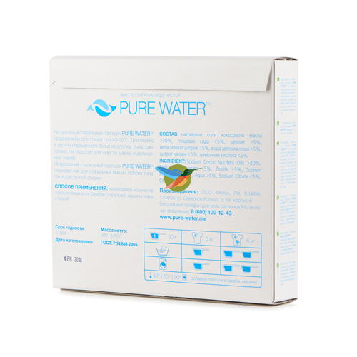 Стиральный порошок Pure Water 300 г