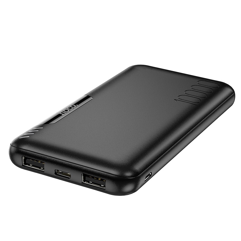 Аккумулятор внешний универсальный Hoco J82-10000 mAh Easylink Power Bank (2USB: 5V/2A) Черный