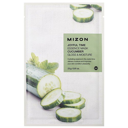 MIZON Joyful Time Essence Mask Cucumber Тканевая маска для лица с экстрактом огурца