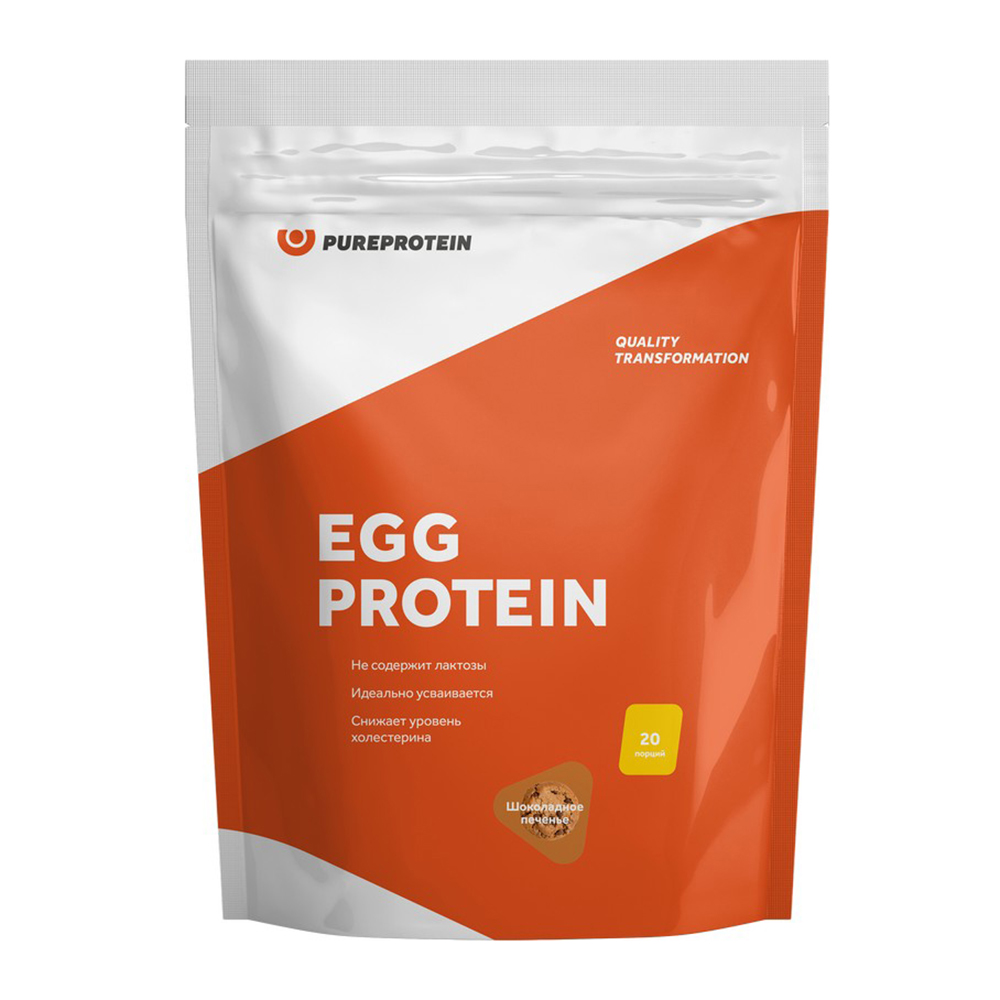 Яичный протеин "Шоколадное печенье" Pure Protein 600 г