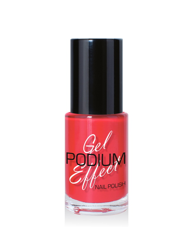 Лак для ногтей PODIUM Gel Effect тон 109 нежный коралл 10мл