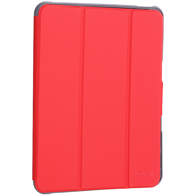 Чехол-подставка Mutural Folio Case Elegant series для iPad Air (10.9") 2020г. кожаный (MT-P-010504) Красный