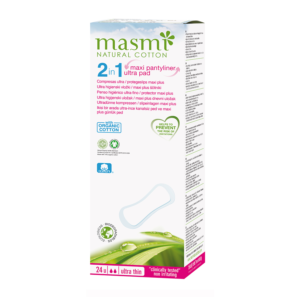 Прокладки 2 в 1 "Soft Maxi Plus" Masmi 90.24 г 24 шт