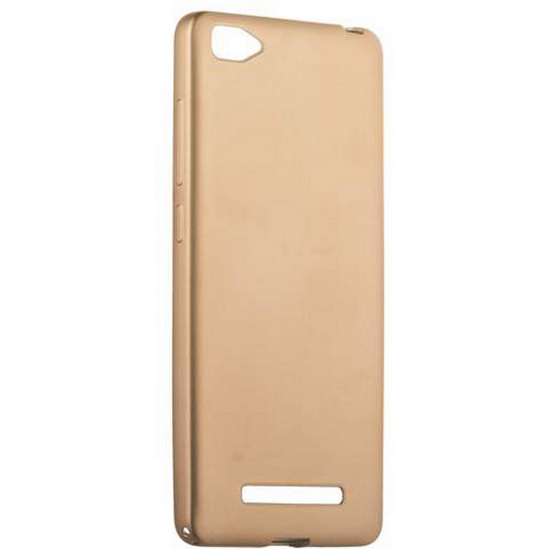 Чехол-накладка силиконовый J-case Delicate Series Matt 0.5mm для Xiaomi Mi 4i/ Mi 4c/ Mi 4s Золотистый