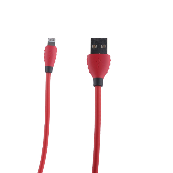 USB дата-кабель Hoco X27 Excellent charge charging data cable Lightning (1.2 м) Red Красный