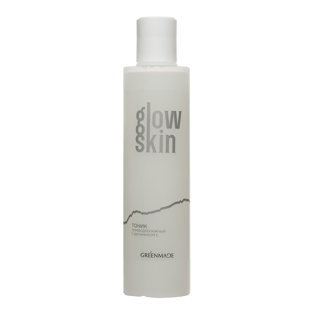 Тоник "Glow skin" с витамином С, лимфодренажный Greenmade 200 мл