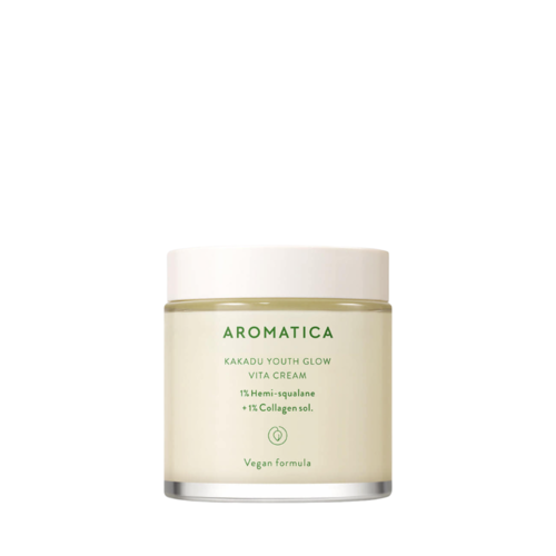 Aromatica Крем со скваланом, коллагеном и сливой – Vita cream 1% hemisqualane+1% collagen sol, 100мл