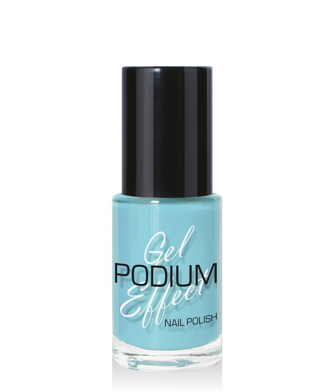 Лак для ногтей PODIUM Gel Effect тон 143 небесный 10мл