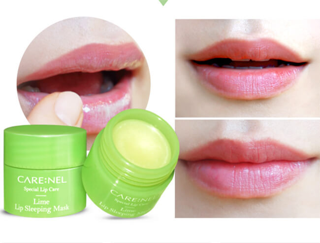 Care:Nel Маска ночная для губ с ароматом лайма – Lime lip night mask, 5г