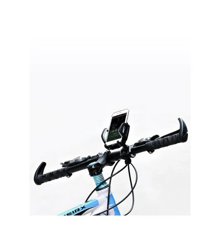 Веломотодержатель Hoco CA14 Bicycle mounting holder (для смартфонов и GPS 4"-7") крепление на руль Черный