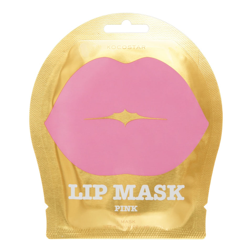 KOCOSTAR PINK LIP MASK Гидрогелевая маска для губ с экстрактом персика