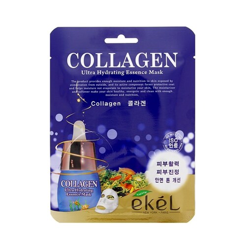 EKEL Collagen Ultra Hydrating Essence Mask Тканевая маска для лица с коллагеном