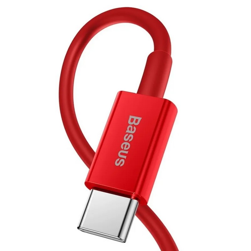 USB дата-кабель Baseus Superior Series Fast Charging Data Cable Type-C - Lightning 20W (CATLYS-A09) 1.0м Красный