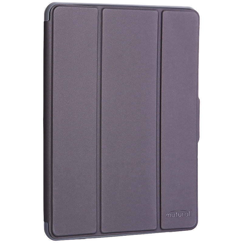 Чехол-подставка Mutural Folio Case Elegant series для iPad 7-8 (10,2") 2019-20г.г. кожаный (MT-P-010504) Графитовый