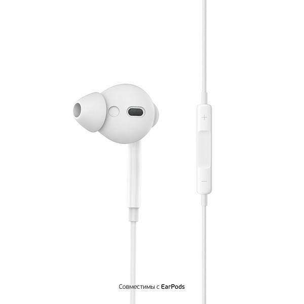 Амбушюры силиконовые Deppa Buds для AirPods 2/ AirPods D-47102 (2 пары) Белый