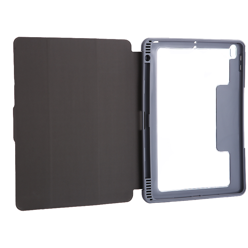 Чехол-подставка Mutural Folio Case Elegant series для iPad 7-8 (10,2") 2019-20г.г. кожаный (MT-P-010504) Графитовый