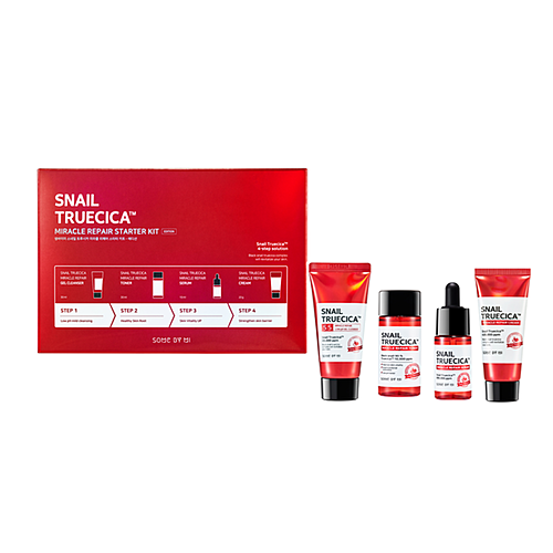 Some By Mi Набор-мини средств с муцином улитки - Snail truecica miracle repair starter kit