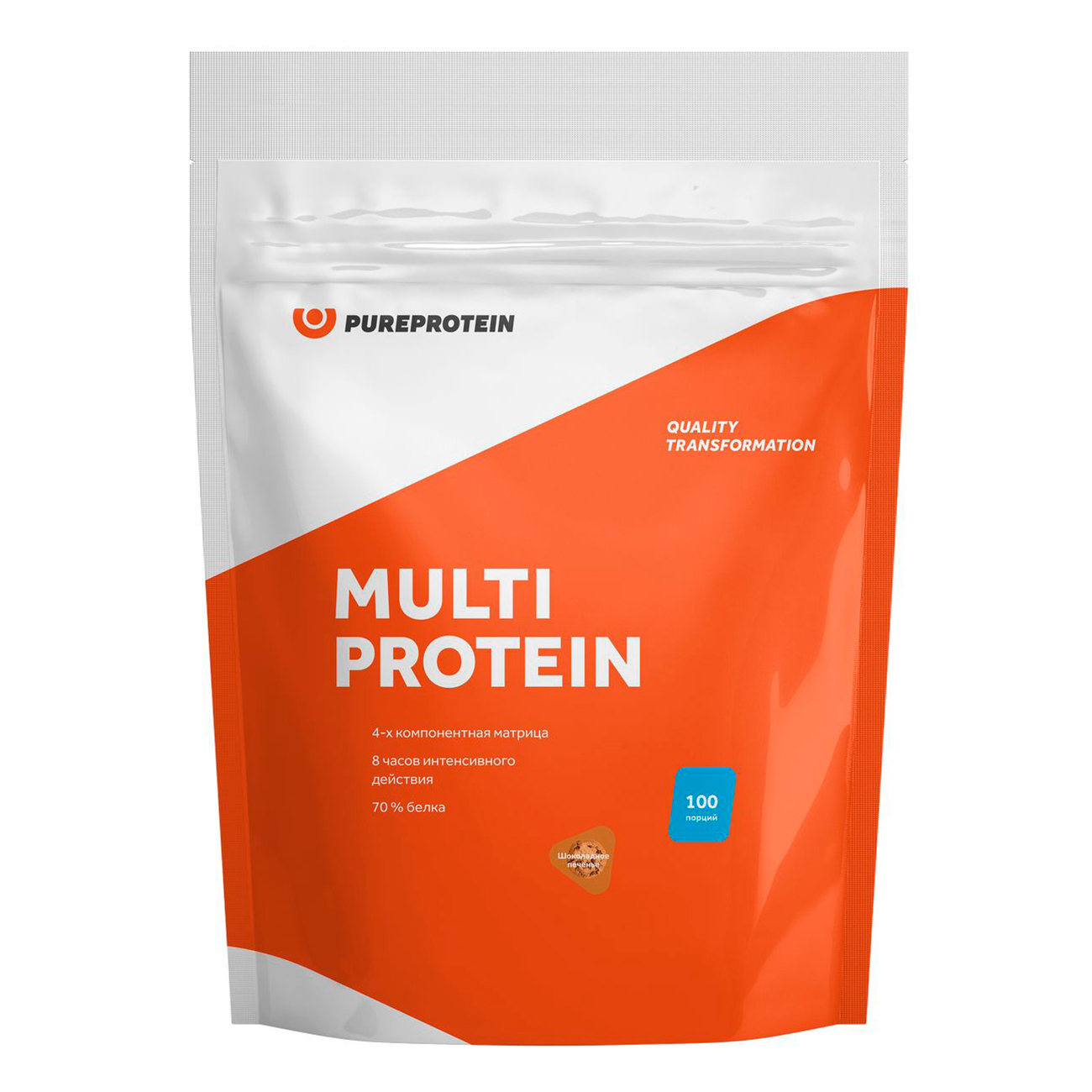 Мультикомпонентный протеин "Шоколадное печенье" Pure Protein 3000 г