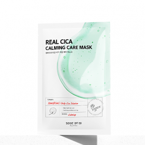 Some by Mi Маска тканевая с центеллой азиатской - Real cica calming care mask, 20мл