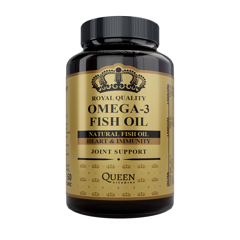 Омега-3 Queen Vitamins 221 г