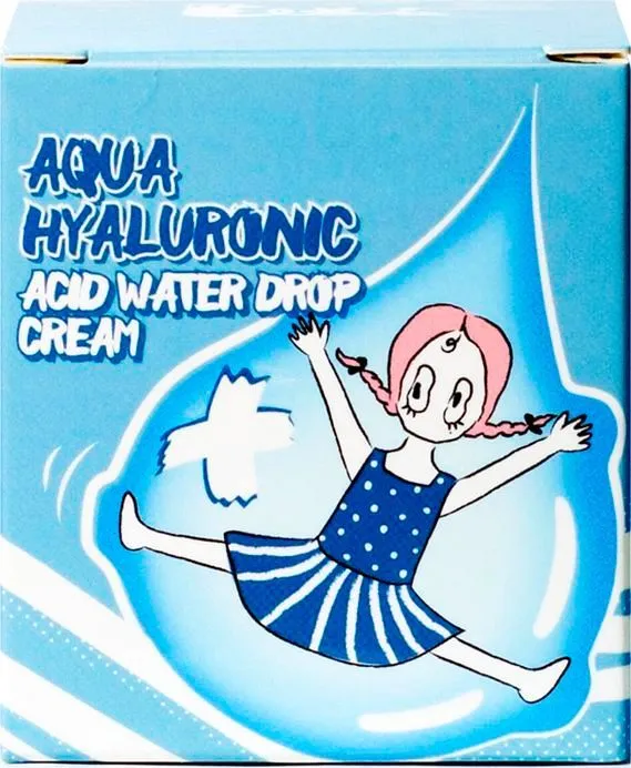 Elizavecca Aqua Hyaluronic Acid Water Drop Cream Крем для лица с гиалуроновой  кислотой