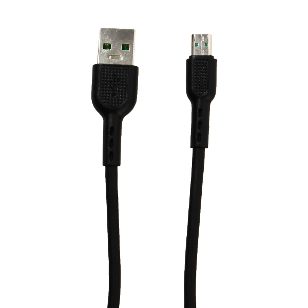 USB дата-кабель Hoco X33 Charging data cable for MicroUSB (1.0м) (4.0A) Черный