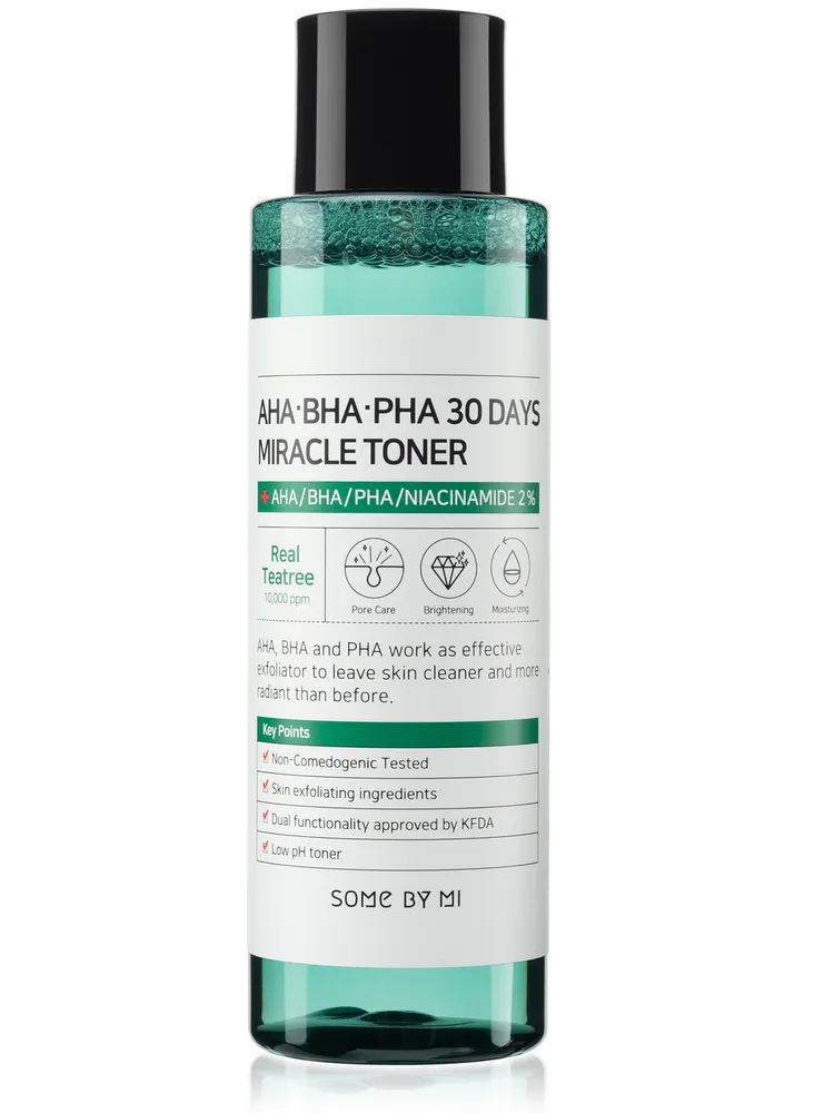 SOME BY MI AHA·BHA·PHA 30 DAYS MIRACLE TONER Очищающий тонер для лица с кислотами 150 мл