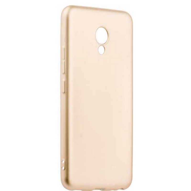 Чехол-накладка силиконовый J-case Delicate Series Matt 0.5mm для Meizu M5 (5.2") Золотистый