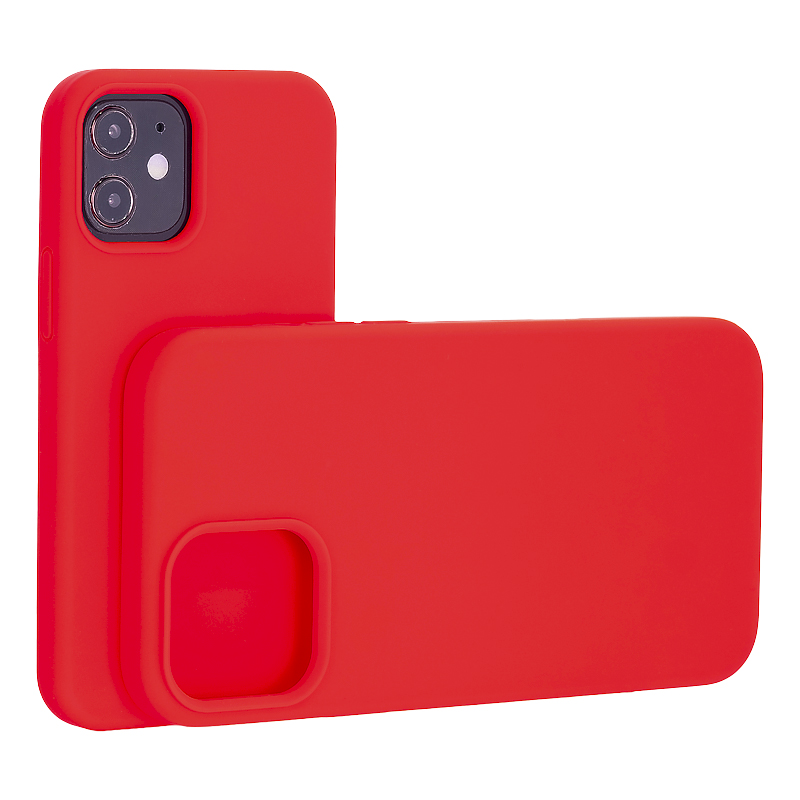 Чехол-накладка силиконовый TOTU Outstanding Series Silicone Case для iPhone 12 mini 2020 г. (5.4") Красный