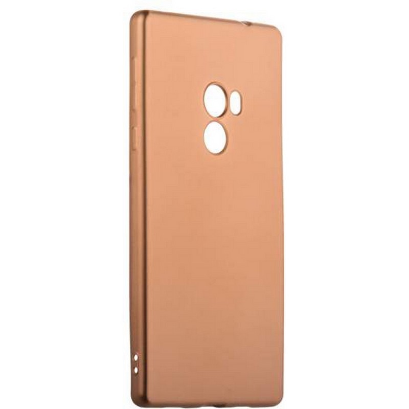 Чехол-накладка силиконовый J-case Delicate Series Matt 0.5mm для Xiaomi Mi Mix (6.4") Розовое золото