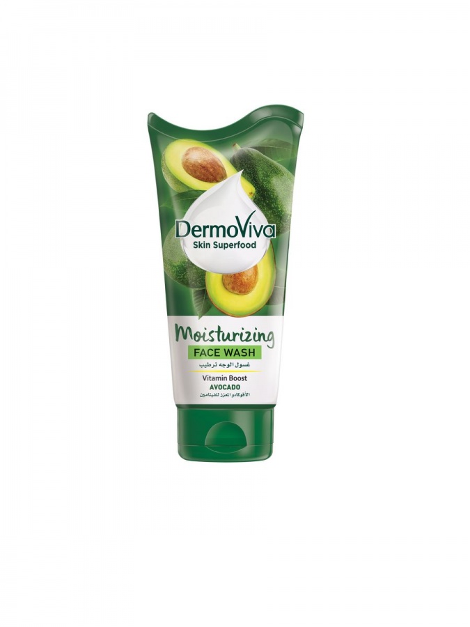 DermoViva Skin Superfood Avocado Moisturizing Face Wash Средство для умывания увлажняющее 150г