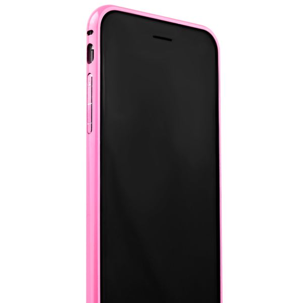 Бампер Fashion Case для iPhone 6s/ 6 (4.7) металлический светло - розовый